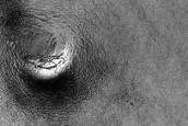 Monitor Feature near South Pole