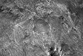 Terby Crater and Terrain to South