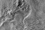 Icy Scarp and Gullies