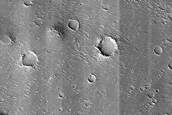 Streamlined Feature in Hebrus Valles