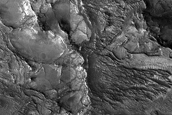 Ridged Terrains in Nili Fossae