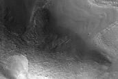 Flows from Mound in Protonilus Mensae