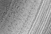 Scarp Exposing South Polar Layered Deposits