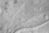 Fan in Lohse Crater