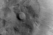 Crater in Nepenthes Planum