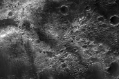 Layers near Huygens Crater