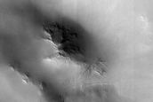 Crater in Arabia Terra