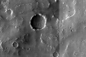 Channel in Noachis Terra