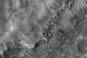 Terrain South of Mangala Valles