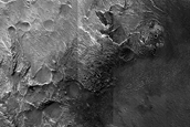 Crater Northeast of Terby Crater