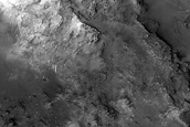 Possible Hydroxylated Mineral Signature West of Nili Fossae