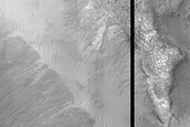 Layers in Nereidum Montes