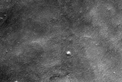 Crater Rim Intersecting Tantalus Fossae