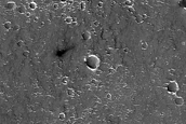 Candidate Recent Impact Site