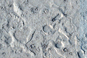 Margin of Cerberus Tholi