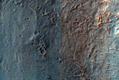 Night-IR Bright Crater
