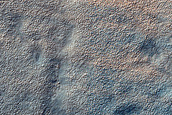 Landforms above Subsurface Radar Observations of South Polar Cap