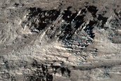 West Rim of Olympus Mons Caldera