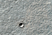 Recent Impact Site in South Polar Layered Deposits