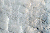 Sand in Du Martheray Crater