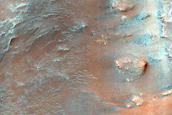 Crater Walls in Terra Sabaea