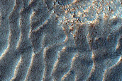 Flows near Reull Vallis