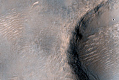 Terrain Sample in Tyrrhena Terra