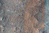 Terrain Sample in Schiaparelli Crater
