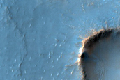 Terrain West of Newcomb Crater