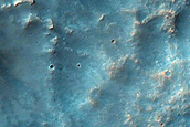 Terrain East of Columbus Crater