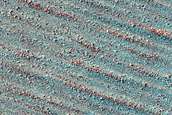 Water-Ice Outlier near South Polar Layered Deposits