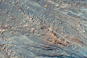 Slope Features in Palikir Crater