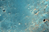 Valleys East of Huygens Crater