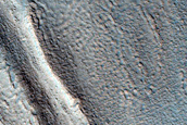 Line of Pits along Mound in Protonilus Mensae