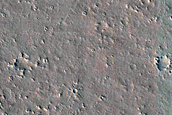 Candidate Recent Impact Site