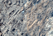 Etched Terrain in Meridiani Planum