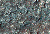 Inverted Crater in Noachis Terra