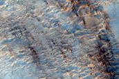 Infilled Crater Wall Texture