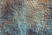 Edge of Debris Apron in Deuteronilus Mensae