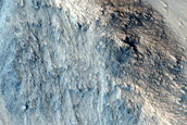 Northern Rim of Orson Welles Crater