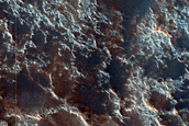 Floor of Baldet Crater