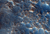 Valleys and Terrain North of Tinjar Valles