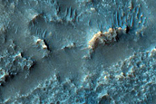 Inverted Channel in Noachis Terra