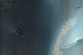 Hillslope Morphologies on Holden Crater Rim