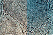 Concentric Crater Fill in Southeast Acidalia Planitia