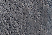 Landforms near Clasia Vallis