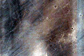 Terrain Northwest of Dawes Crater