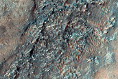 Inverted Channel in Noachis Terra