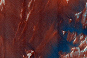 Fan in Southern Low Latitude Crater