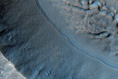 Channel and Trough in Claritas Fossae